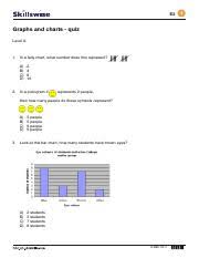 Bbc Skillswise Graphs And Charts Entry 3 Quiz Pdf E3