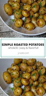 Whole30 Roasted Potatoes Schenk Potatoesre In 2020 Potato Side Dishes Mini Potatoes Easy Roasted Potatoes