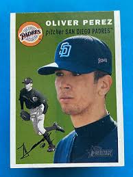 2003 Topps Heritage Oliver Perez #178