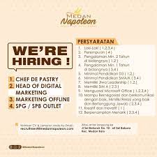 Ada perusahaan yang sedang membuka kesempatan lowongan kerja lowongan kerja 2020, desainer grafis, customer service representative, tpc fx specialist dan banyak lagi melalui indeed.com. Lowongan Kerja Sma Smk D3 Segala Jurusan Di Medan Napoleon Desember 2019 Lowongan Kerja Medan Terbaru Tahun 2021