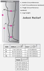 Jobst Relief Thigh High 20 30 W Silicone Band