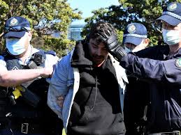 The worrying video that has been released of protests erupting in sydney and melbourne on the violent scenes that erupted along sydney streets as thousands of protesters marched against. Anti Lockdown Protests In Sydney And Melbourne Make Global Headlines Herald Sun
