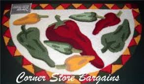 Chili peppers contain a substance called capsaicin, which gives peppers their characteristic pungence, producing mild to intense spice when eaten. Chili Chile Peppers Accent Rug Hot Salsa Kitchen On Popscreen