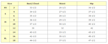 factual usa dress sizes chart 2019