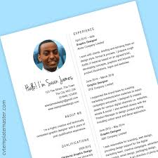 Everything is formatted based on the layout you choose and you won't have to worry about your sections seemingly disappearing like in word. Graphic Designer Cv Template Example Content Cvtemplatemaster Com