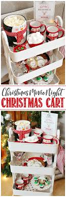 Christmas Movie Night Cart Clean And Scentsible Christmas Movie Night Kids Christmas Movies Christmas Night