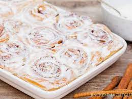 Cinnamon Rolls Zimtschnecken Backen Macht Glucklich
