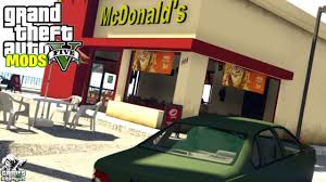 Real Life Mods 25 Mcdonalds Job Gta 5 Mods Gta 5 Mods Gta 5 Gta