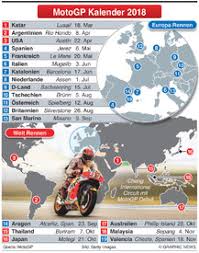 Malaysia 2018 malaysia public holiday calendar kalender. Motogp Saisonkalender 2018 Infographic