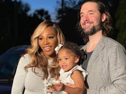 Serena williams and her new husband hopped on a private jet to zip off to their honeymoon. Serena Williams Husband Shares Family Photo With Daughter Olympia The Independent