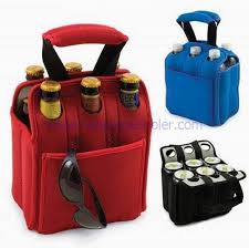 Beer Cooler Six Pack Neoprene Beer Water Beverage Bottle Cooler Bag 008 Bolsas Para Vino Diseno De Botella Cerveza Artesanal