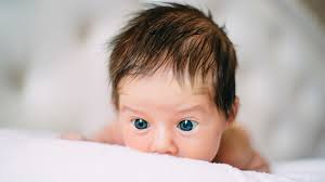 At the same time that your baby's vision is evolving, the color of his eyes may be changing due to a pigment called melanin, which also affects skin color and hair color. Why Do Babies Lose Their Hair Live Science