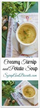 Creamy Turnip Potato Soup In 2020 Turnip Recipes Turnip Soup Potato Soup