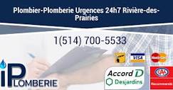 Plombier-Plomberie Urgences 24h/7 Rivière-des-Prairies