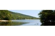 Fishing, boating and biking on nice flat trails are the highlights here, as well as swimming on the lake beach. Campground Details Locust Lake State Park Pa Pennsylvania State Parks