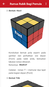 Memang untuk rubik ini ada rumus khusus bagi yang mau belajar. Rubiks Cube 3x3 Formula Latest Version For Android Download Apk