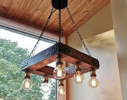 Rustic Light Fixture Hanging Light Rustic Lighting Etsy In 2021 Rustic Chandelier Rustic Lighting Industrial Modern Lighting