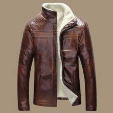 Off Choosing Wholesale Fall New Winter Warm Mens Genuine Leather Jacket Men Retro Brown Sheepskin Fur Coat Leather Jacket Men Mens Outfits Leather Coat Jacket
