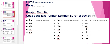 Maybe you would like to learn more about one of these? Pptx Powerpoint Tugas Pembelajaran Daring Jarak Jauh Menulis Kelas 1 Sd Mi Semester 1 2020 2021 Aneka Pendidikan