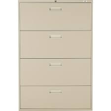 Used 4 drawer file cabinets. Staples Lateral File Cabinet 4 Drawer Sand Staples Ca