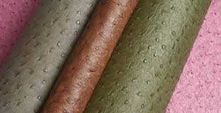 Faux Ostrich Leather Emu Leather Upholstery Fabric Ostrich Leather Leather Upholstery