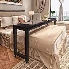 Bed desks can be essential in your house. Movable Bedroom Study Dressing Breakfast Computer Table Shopee Singapore