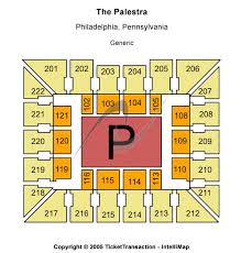 The Palestra Seating Chart