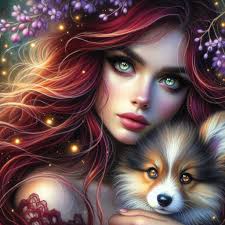 Hello, this is my newest painting inspired by the mystical land of Avalon.  'Glastonbury winter white Rabbit' 💫💜✨ Includes sacred healing water from  the white spring (I collected myself), crystal pigments of