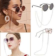 Cadena De Anteojos Para Cuello COLOUR_MAX-cadena Para Anteojos Con Cuentas  De Perlas, Soporte Para Lentes