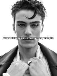 Evans Nikopoulos frontal harmony analysis #evansnikopoulos #harmony  #frontprofile #facialanalysis #fyp