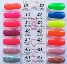 Daisy Dnd Color Swatches Esthers Nail Corner