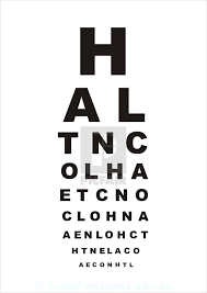 eye test chart license download or print for 6 20