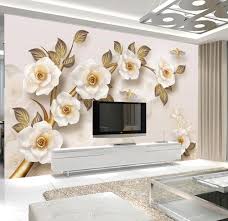 Check spelling or type a new query. Mural Wallpaper Art Wall Painting 3d Embossed Flower European Style Retro Living Room Tv Background Wall Paper Home Decor Amazon In Home Improvement