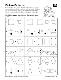 Visual Discrimination Kindergarten Math Worksheets Free Math Worksheets Reasoning Activities