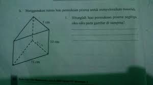 We did not find results for: Hitunglah Luas Permukaan Prisma Segitiga Siku Yang Meliki Lebar 5cm Sisi Miring 13cm Dan Tinggi Brainly Co Id