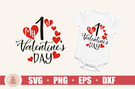 Svgcuts.com blog free svg files for cricut design space, sure cuts a lot and silhouette studio designer edition. My First Valentine Svg Valentine Svg Cut File 415109 Cut Files Design Bundles