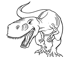 Pin En Dibujos De Dinosaurios Para Colorear