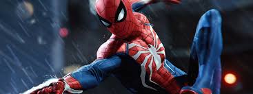 Il porte un costume noir bleu avec un dessin de toile d'araignée. Test De Marvel S Spider Man Sur Ps4 Pro Le Super Heros Montre Son Meilleur Visage