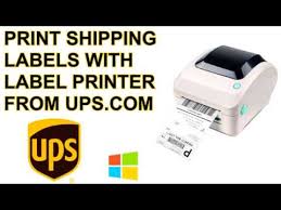 Additionally, you also have the option to use your own ups or fedex collect account at checkout. How To Print Ups Shipping Label 4x6 Self Adhesive From Ups Com Website Via Browser On Windows Youtube