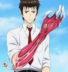 Izumi Shinichi Kiseijuu Sei No Kakuritsu His Character S Personality Transformation Was Awesome It Reminded Me Of Yuki Fro Anime Animes Manga Anime Gotico