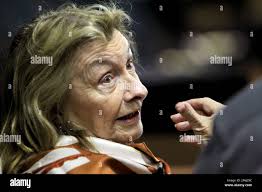 John Goodman's mother, Harriet Goodman, at her son's DUI manslaughter trial  in Palm Beach County Court, Monday, March 19, 2012. The prosecution is  expected to rest today and then the defense will