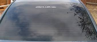 How should you get a sticker off of the windshield? License Plate Stickers Articles At Visigraph