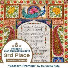 Persephone aida from fiberlicious yummy fibers with dmc floss, caron waterlilies, kreinik #4 braid and mill hill beads. Dmc Philippines Home Facebook