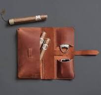 Handcrafted Personalized Leather Cigar Holder, Travel ...