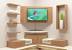 Corner Tv Showcase Design