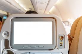 Mockup Of Aircraft Monitor On Cabin In Passenger Seat Plane Interior Paid Affiliate Paid Monitor In 2020 Simple Business Cards Business Infographic Passenger