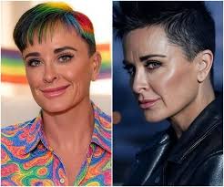 Finally accepting her GENDER orientation, it was a step for her to become  herself and not a fake as she declared in her first slogan 👇👇👇