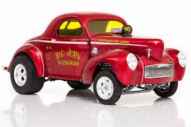 He would set the national record for c/gs in 1962 in this. Contemporary Manufacture Acme 1941 Willys Gasser Big John Mazmanian A1800905 Woodland Resort Com