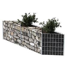 Rectangular gabions height = 1.5 x thickness. Festnight Gabion Wall Baskets Gabion Stone Wire Steel Silver 150 X 30 X 50 Cm For Home Design Or Vegetable Bed Buy Online In Qatar At Qatar Desertcart Com Productid 87229810