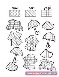 Desenine Gore Boya Boyama Kitaplari Renkler Desenler